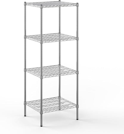 21" Deep x 24" Wide x 64" Height Wire Shelving Kit | 4-Tier | NSF Commercial Storage Rack Unit