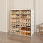 ANTBOX Foldable Shoe Rack Cabinet with Clear Doors, Extra Large Shoe Organizer for Entryway & Closet, Portable Dust-Free Storage Shelf Holds 24 Pairs (X-Large 24 Pairs)