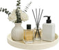 2 Pack 10" Bathroom and Vanity Tray, ABS Bathroom Counter Organizer, Coffee Table Decor for Perfume, Candles, Keys &More. Kitchen Countertop Organizer, Decorative Tray Soap Holder, Yellow