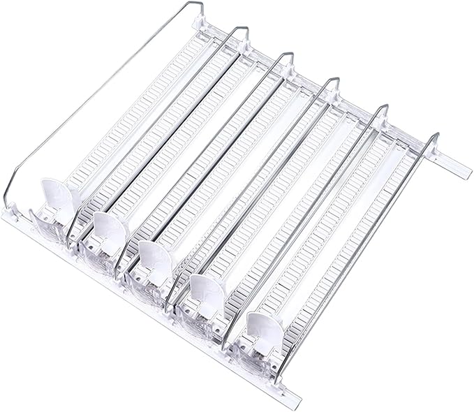 38cm Fridge Drink Dispenser Adjustable Refrigerator Self Pushing Soda Can Dispenser for Beer Can (5PCS)