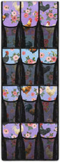 Rooster Rose Over The Door Shoe Organizer,Hanging Shoe Organizer with 12 Mesh Large Pockets,Door Shoe Rack Organizer for Men Women Kids,Hanging Shoe Storage Bag,Closet Rack for Home