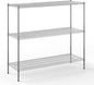 21" Deep x 60" Wide x 54" Height Wire Shelving Kit | 3-Tier | NSF Commercial Storage Rack Unit
