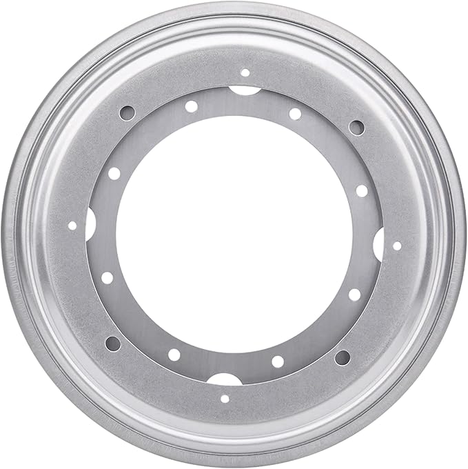 9" Round Lazy Susan Turntable Bearing Plate 5/16”Thick Lazy Susan Hardware, Rotating Swivel Plate with 750 lb Load Capacity, Lazy Susan Turntable Base for Table, Serving Tray, Kitchen