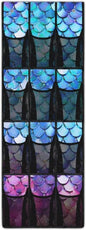 Over the Door Organizer with 12 Mesh Pockets, Space Saving Hanging Storage for Bedroom, Bathroom, Pantry, Clear View Window & Reinforced Mesh Pockets,Fish Scale
