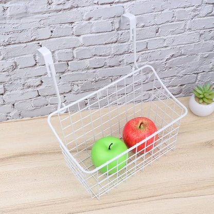 Garneck Cabinet Storage Basket over Door Basket Hanging Storage Rack for Kitchen Bathroom Office