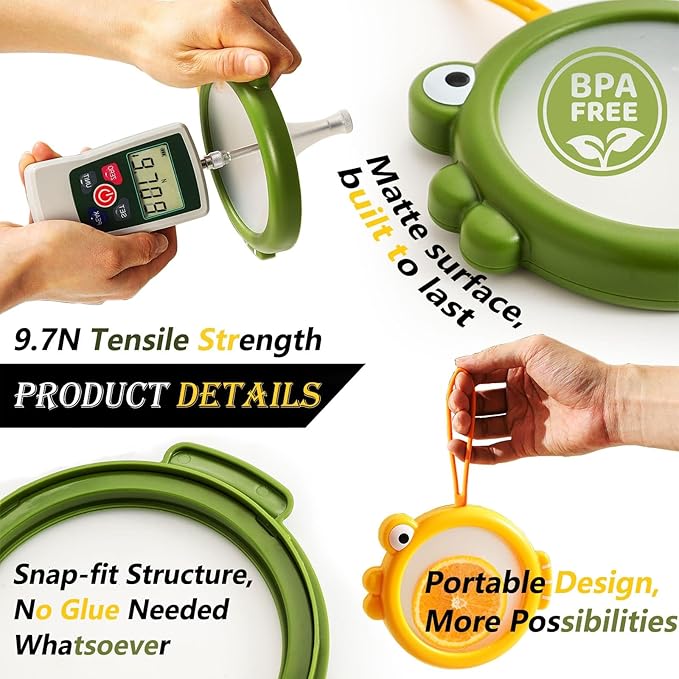 4-Piece Food Storage Containers Set – Avocado Saver, Onion Keeper, Silicone Kitchen Organizers for Fridge, Reusable & Fresh-Keeping Design