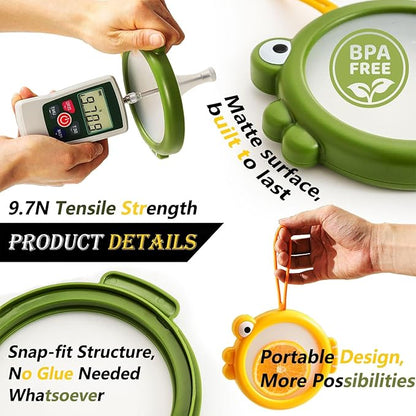 4-Piece Food Storage Containers Set – Avocado Saver, Onion Keeper, Silicone Kitchen Organizers for Fridge, Reusable & Fresh-Keeping Design