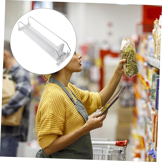 PRETYZOOM Beverage Propeller Drink Dispenser Stand Drink Dispenser Supermarket Shelf Pusher
