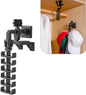 Baseball Hat Organizer | Adjustable Hat Holder for Closet & Hat Holder on Wall for Caps, Toys, Belts, Purse | Adhesive Hat Hooks for Wall & Closet Holds 12 Caps | Hat Hangers for Closets