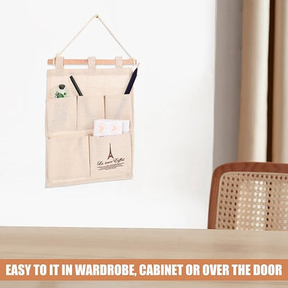 Garneck Over The Door Folder Over The Door Organizer Over The Door Bag Over The Door Storage Pocket Wooden, medium