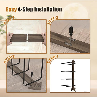 Cowboy Hat Rack -Cowboy hat holder for wall With Heavy- Organize and Display Your Hats with Ease, Wall Mounted Hat Hanger Western Decor for Cowgirl Hats- Ideal Western Decor