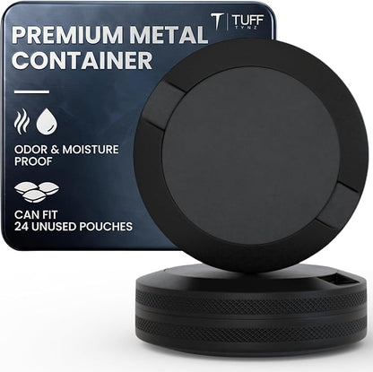 Premium Aluminum Pouch Organizer with Dual Compartment | Waterproof Secure Seal | Compact & Pocket-Friendly | Slim & Lightweight Modern Design for Everyday Use