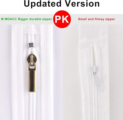 M MOACC Hanging Garment Bag Lightweight Suit Bags Dust-Proof with Zipper for Closet Storage and Travel
