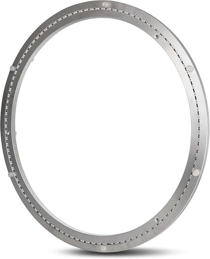 20 Inch Lazy Susan Heavy-Duty Aluminium Alloy Rotating Bearing Lazy Susan Hardware- Mute Bearing Turntable Ring Hardware for Dining and DIY Furniture (Capacity up to 660lb)