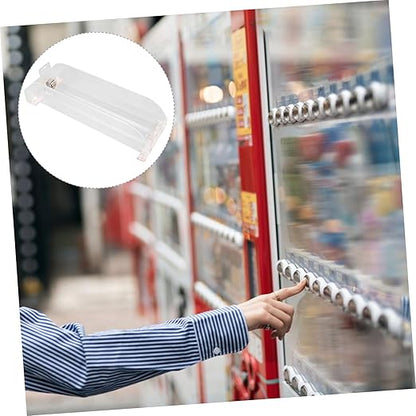 OUNONA Drink Organizer Automatic Beverage Pusher Glide Rack for Fridge Adjustable Soda Dispenser Compatible with Cans Bottles for Efficient Shelf Storage