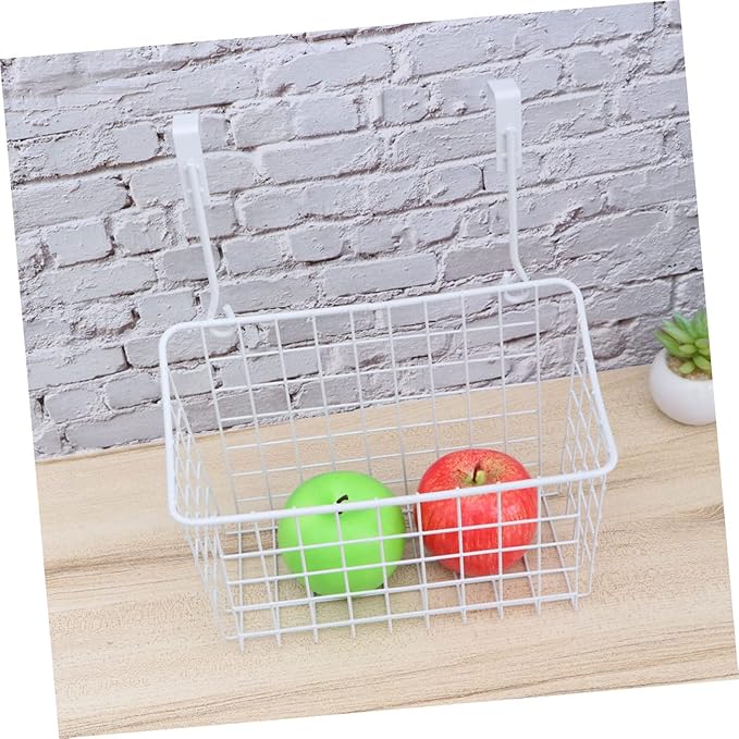MAGICLULU Hanging Storage Rack over Door Basket Cabinet Storage Basket Closet Organizer Hanging Rack
