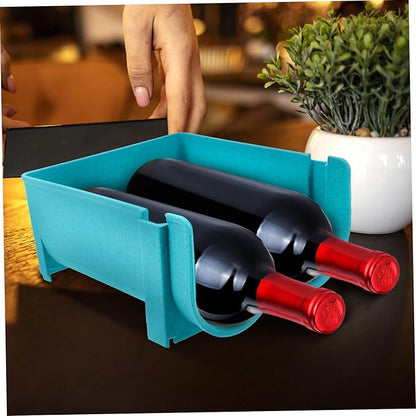 Portable Drink Holder Storage Box Beer Shelf Soda Can Dispenser Rack for Fridge