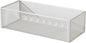 Magnetic Basket Organizer Holder for Fridge Magnetic Storage Bin Box Containers for Refrigerator Whiteboard Classroom (Large, White)