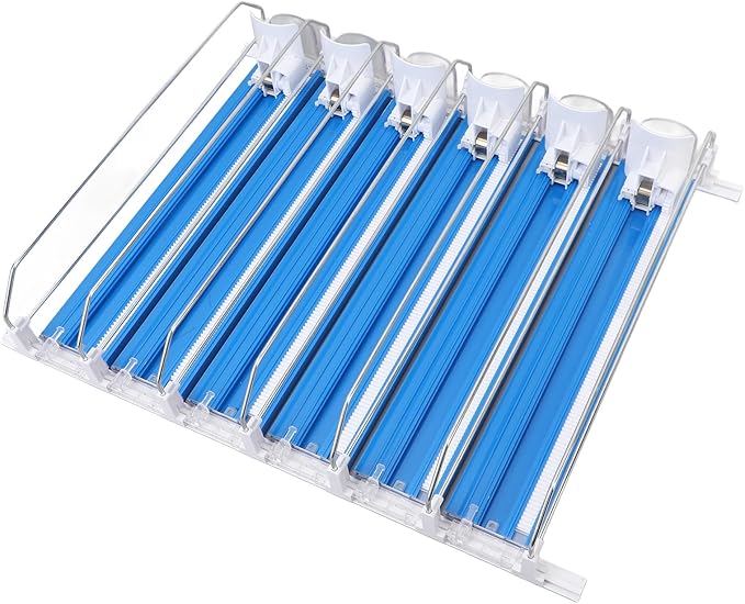 Drink for Fridge Adjustable Can Dispenser with Glide Pusher for Soda Beer and Beverages