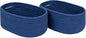 CubesLand Storage Basket, Cotton Rope, Navy Blue, 2 Pack, Organizing/Storage, Closet, Shelves, Decorative