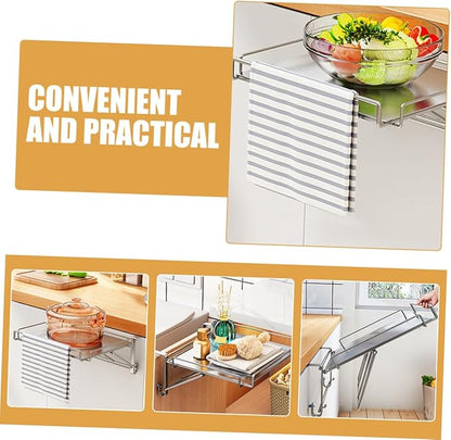 DECHOUS Cabinet Door Shelf Organizer Multi-use Hanging Shelf Kitchen Storage Spice Rack
