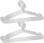 Clothes Hangers 20 Pack - Heavy Duty Stainless Steel Metal Hangers, Ultra Thin Space Saving Wire Coat Hangers with Non-Slip Shoulders (16.5 Inch)