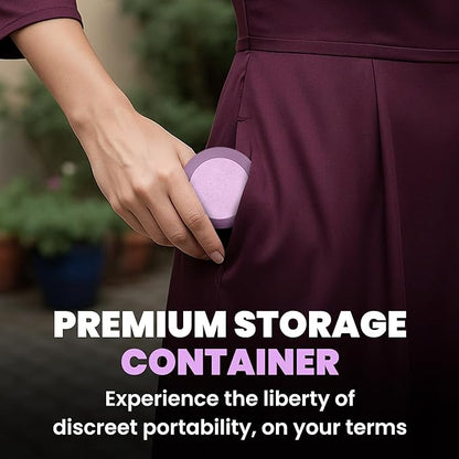 Premium Aluminum Pouch Organizer with Dual Compartment | Waterproof Secure Seal | Compact & Pocket-Friendly | Slim & Lightweight Modern Design for Everyday Use