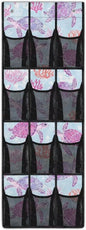 Turtle Shoe Organizer Door Hanger Heavy Duty Oxford Over the Door Organizer with 12 Large Mesh Pockets Behind the Door Rackfor Garage Laundry Bathroom Kitchen Kids Room
