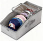 Stackable Hat Storage for Baseball Caps Clear Window Lid Large Space-Saving Hat Organizer for Closet, RV,Clothing Shelf, Sturdy Snapback Boxes Made of Breathable Fabric