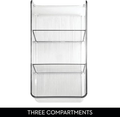 InterDesign Linus Kitchen, Pantry, Refrigerator, Freezer Storage Container, Clear