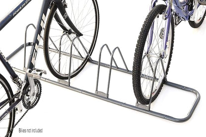 Sparehand 4 Bike Parking and Organization Solution - Freestanding Bike Stand for Parking Storage - Outdoor and Indoor Bike Rack