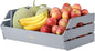 HABAU Potato Onion Storage Bin - Wood Stackable Produce Basket with Handles - Fruit and Vegetable Storage for Kitchen and Pantry Counter Organization - 1 Pack