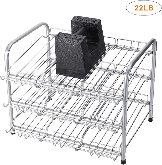 Can Organizer for Pantry, Can Rack Can Storage Dispenser for Canned Food (3 tiers)