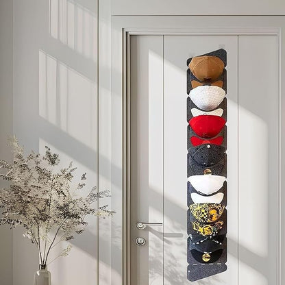 Hat Organizer for Baseball Caps Hat Storage for Baseball Caps No Assembly Hat Rack Storage Display Closet Wall Cap Organizer