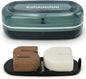 AIMAIAIMAI Shampoo Bar Holder Travel Case for Two Bars – Compatible with Kitsch Solid Shampoo & Conditioner Bars, Large Soap Container for Bathroom or Travel (Blue Style A-Large)