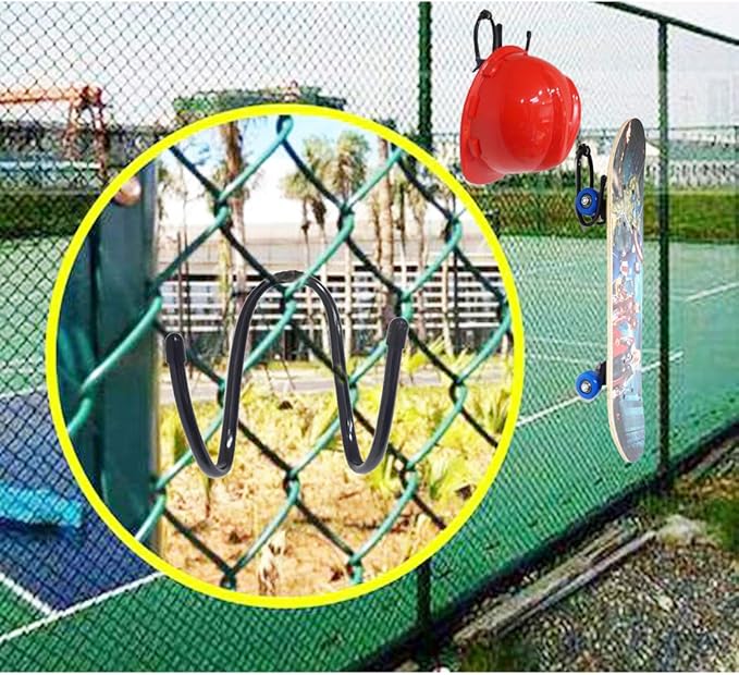 （ Upgraded ） Flexible Over The Car Seat Hard Hat Rack Holder - Portable Helmet Hanger Rack Hook for Coats, Hats, Caps, Safety Helmet, Fire Helmet, Motorcycle Helmet — 2/PK- No Helmet