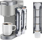 K Cup Holder for Keurig: Coffee Pod Holders for Counter Small Space - Kcup holders for Wall Mount (2, Gray)