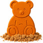 ENOLVO Brown Sugar Bear - Terra Cotta Brown Sugar Keeper & Brown Sugar Saver Disc, Reusable Terracotta Softener Stone to Keep Brown Sugar Soft in Container - 1 Pack