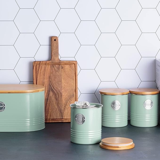 Typhoon 1400.963 Spaghetti Storage Jar 2.5 Litres (Pastel Green)