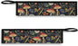 Dragonfly MushroomTravel Cutlery Bag Portable Tableware Carrying Bag with Handle Resuable Camping Flatware Straw Organizer Outdoor Dinnerware Storage Case