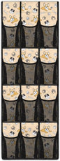 12-Compartment Over The Door Storage Bag, Waterproof Oxford Fabric Dirt-Resistant and Perfect for Organizing Household Items Efficiently, Cute Dogs