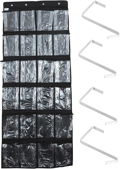ULTECHNOVO Multipurpose Hanging Storage Bag for Shoes and Sundries Simple Style Non Woven Organizer Practical Shoe Hanging Bag for Bedroom Bathroom Kitchen Dorm Office Use