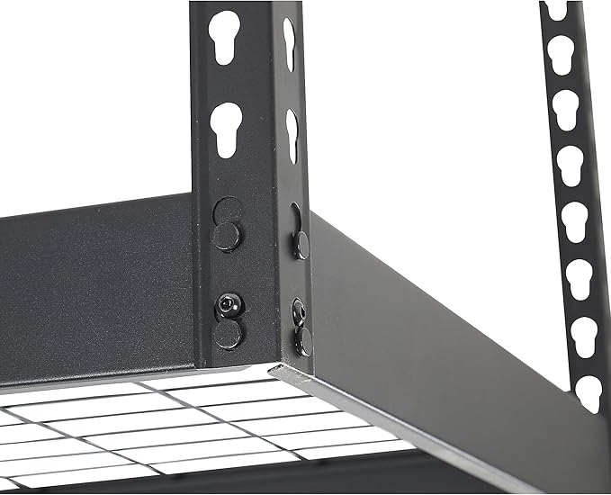 Klutch Garage Overhead Storage Rack with Adjustable Height, 48in.L x 24in.D, 23in.–37in.H