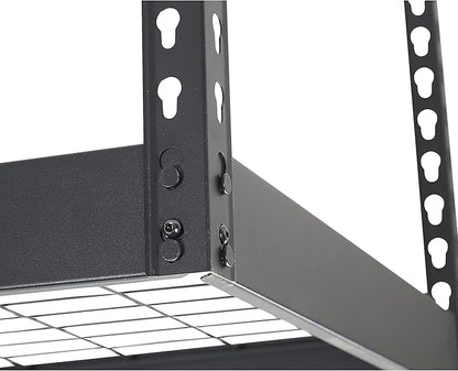 Klutch Garage Overhead Storage Rack with Adjustable Height, 48in.L x 24in.D, 23in.–37in.H