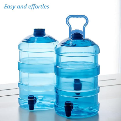 Water Bottle Handle Lifter Heavy Duty Plastic Carrier for Jugs Anti-slip Ergonomic Grip
