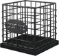 YINMIT K Cup Holder Organizer, Sturdy Coffee Pod Holder Organizer, 35 Kcup Large Capacity Storage Basket for Kitchen Counter and Office Desktop (Black-Square)