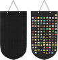 Wall Hanging Brooch Pin Organizer, Display Pins Storage Board, Enamel Pin Hanging Display Board, Collection Display Case, Holds Up to 147 Pins (Oval)