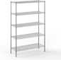 18" Deep x 48" Wide x 74" Height Wire Shelving Kit | 5-Tier | NSF Commercial Storage Rack Unit