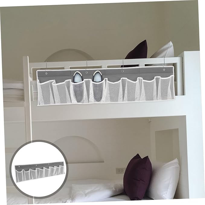 Zerodeko Extra Hanging Shoe Organizer for Rvs and Campers Wall Mounted Bedside Storage with Breathable Mesh Fabric Space-saving Design for Multiple of Shoes and Essentials