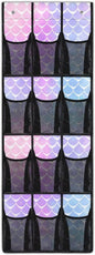 Generic Dream Fish Scales Over The Door Shoe Large-Capacity Design Door Storage Organizer Baby Easy to Hang Behind The Door Making The Chaotic Area Behind The Door Instantly Tidy and Orderly